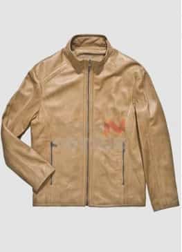 Shattered Gerard Butler Leather Jacket